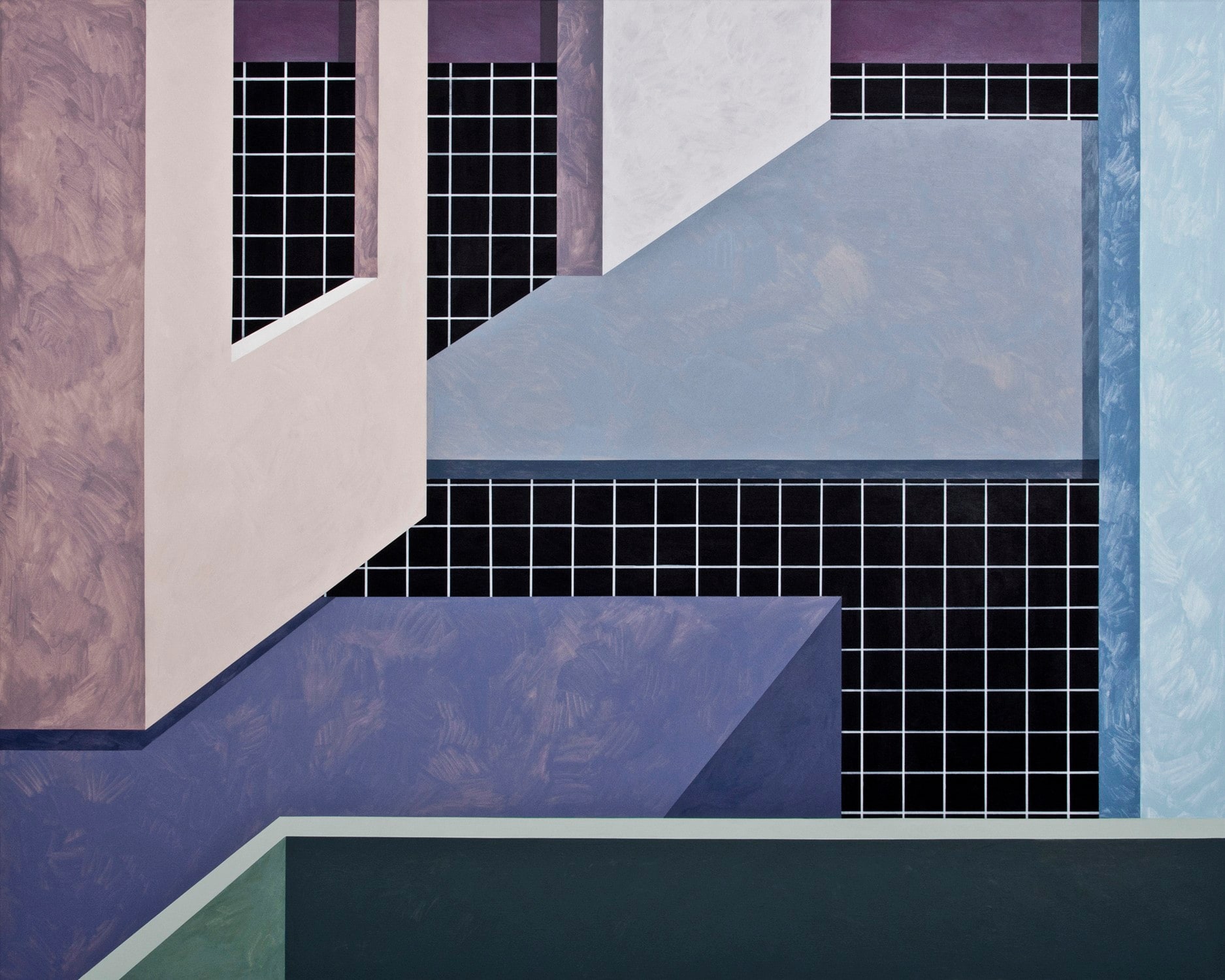 Layers 12 by Ufuk Yılmaz — acrylic on canvas, 120x150 cm, 2019