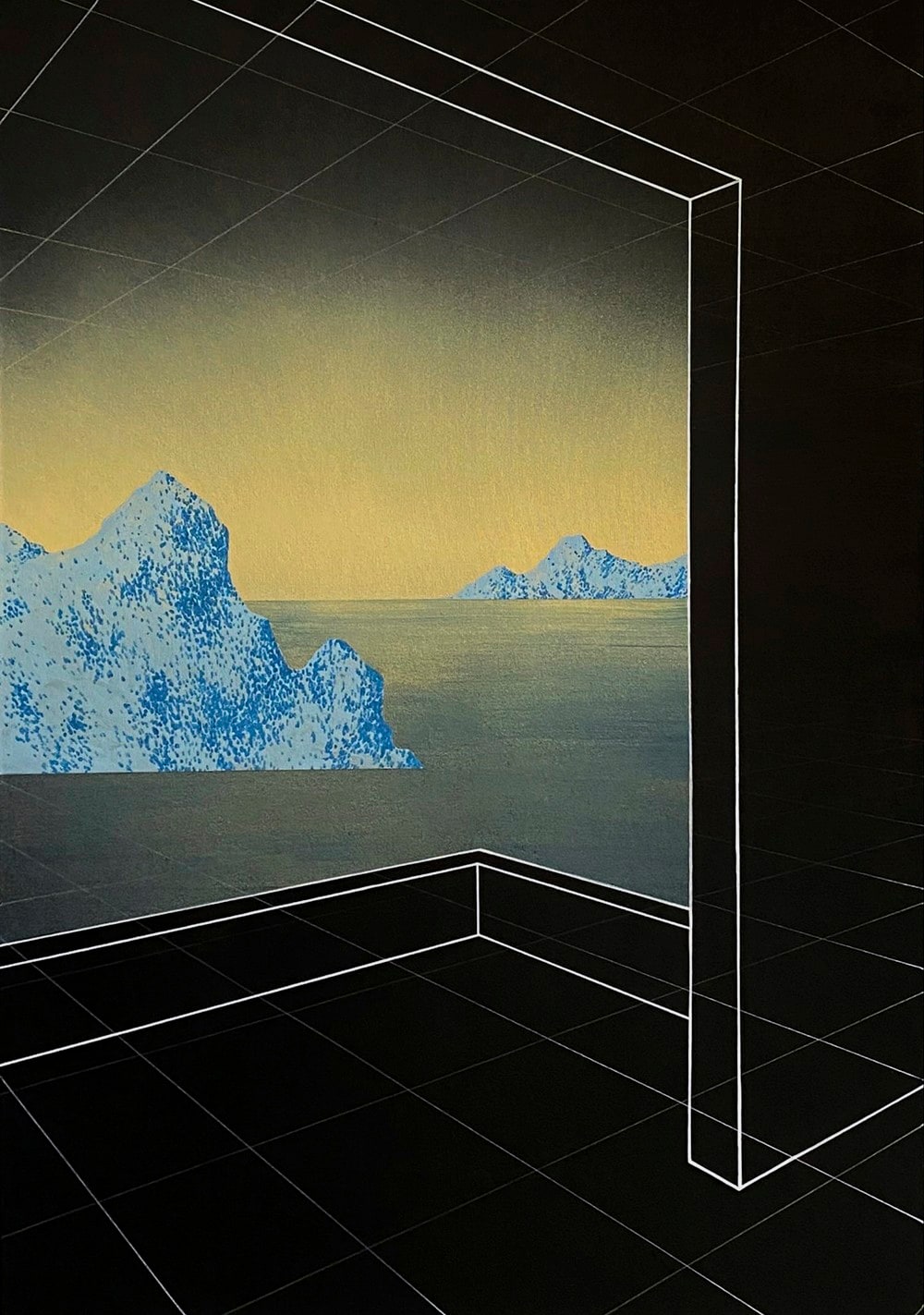 Layers 31 by Ufuk Yılmaz — acrylic on canvas, 120x170 cm, 2022