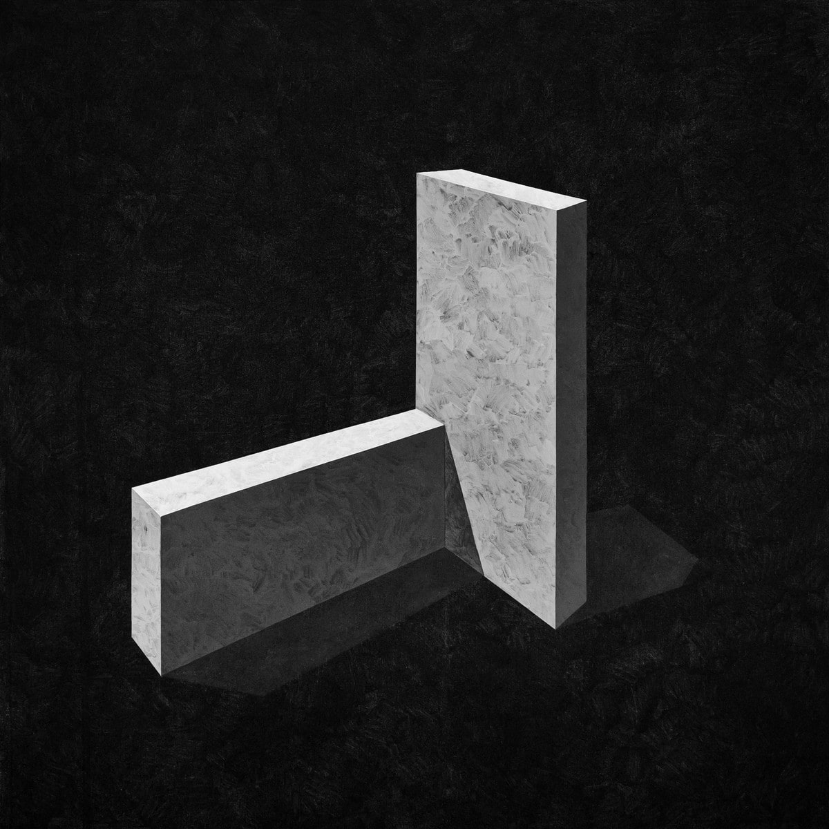 Mass 2 by Ufuk Yılmaz — acrylic on canvas, 100x100 cm, 2018