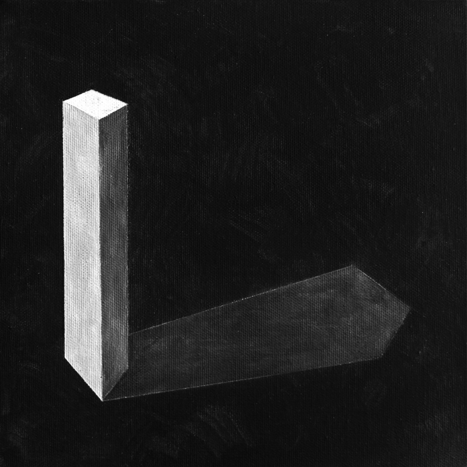 Mass 7 by Ufuk Yılmaz — acrylic on canvas, 25x25 cm, 2018
