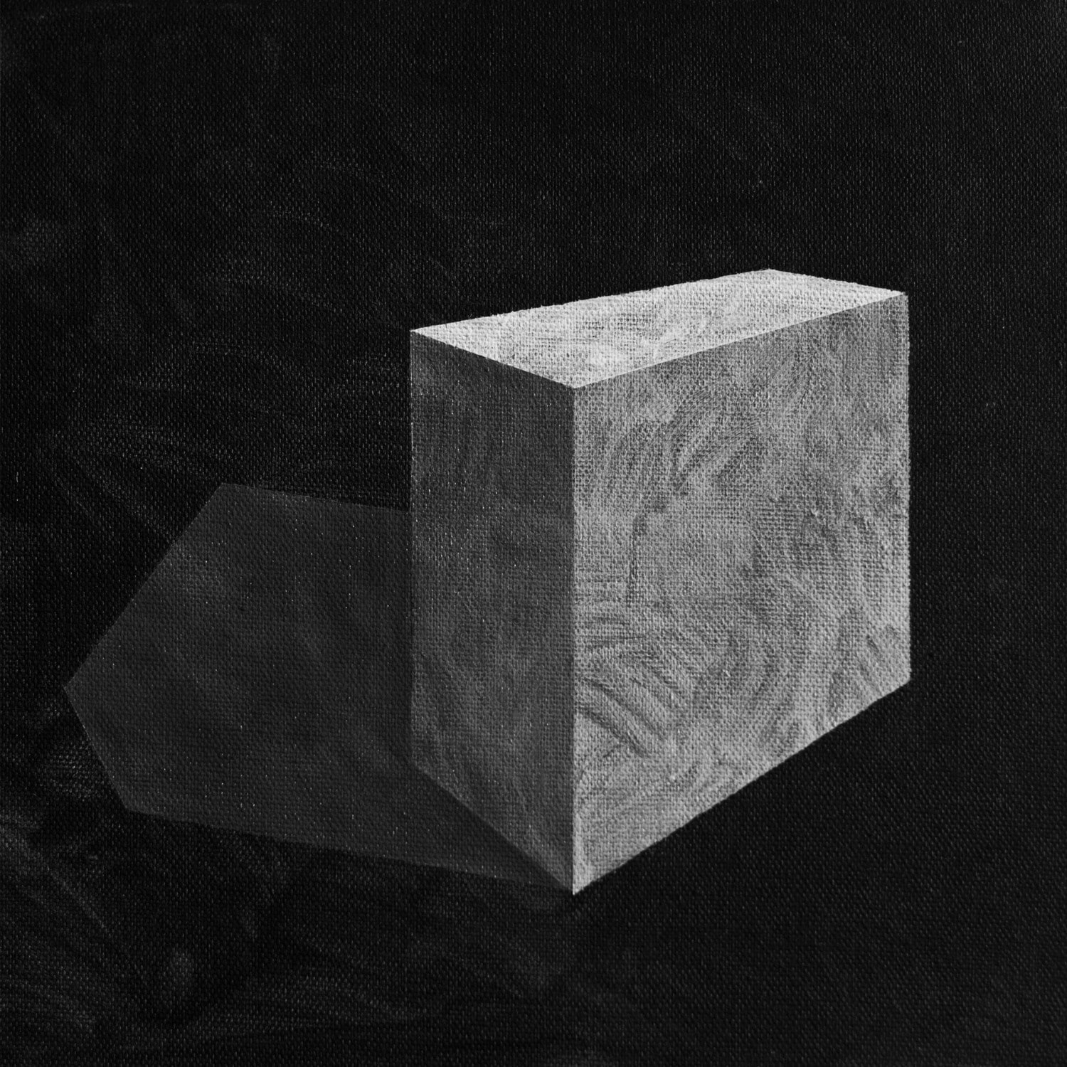 Mass 8 by Ufuk Yılmaz — acrylic on canvas, 25x25 cm, 2018