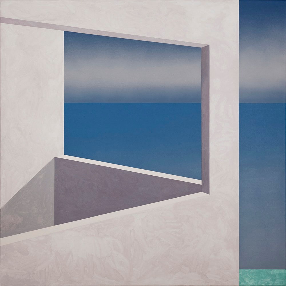 Momentary 2 by Ufuk Yılmaz — acrylic on canvas, 100x100 cm, 2020