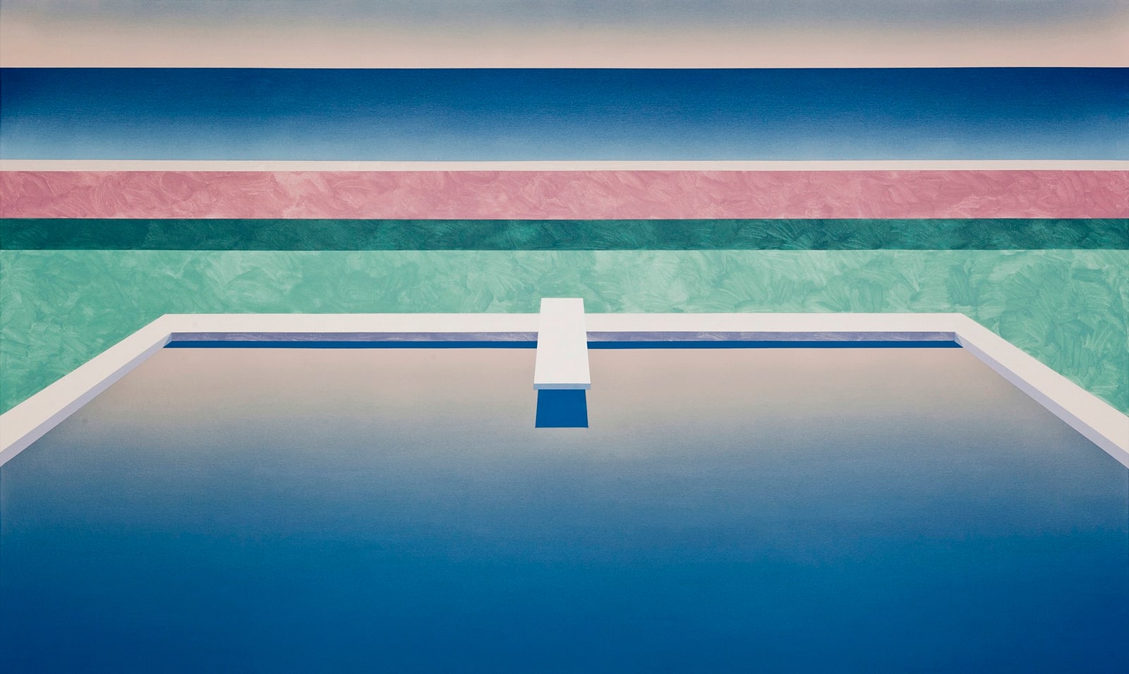Momentary 4 by Ufuk Yılmaz — acrylic on canvas, 100x165 cm, 2020
