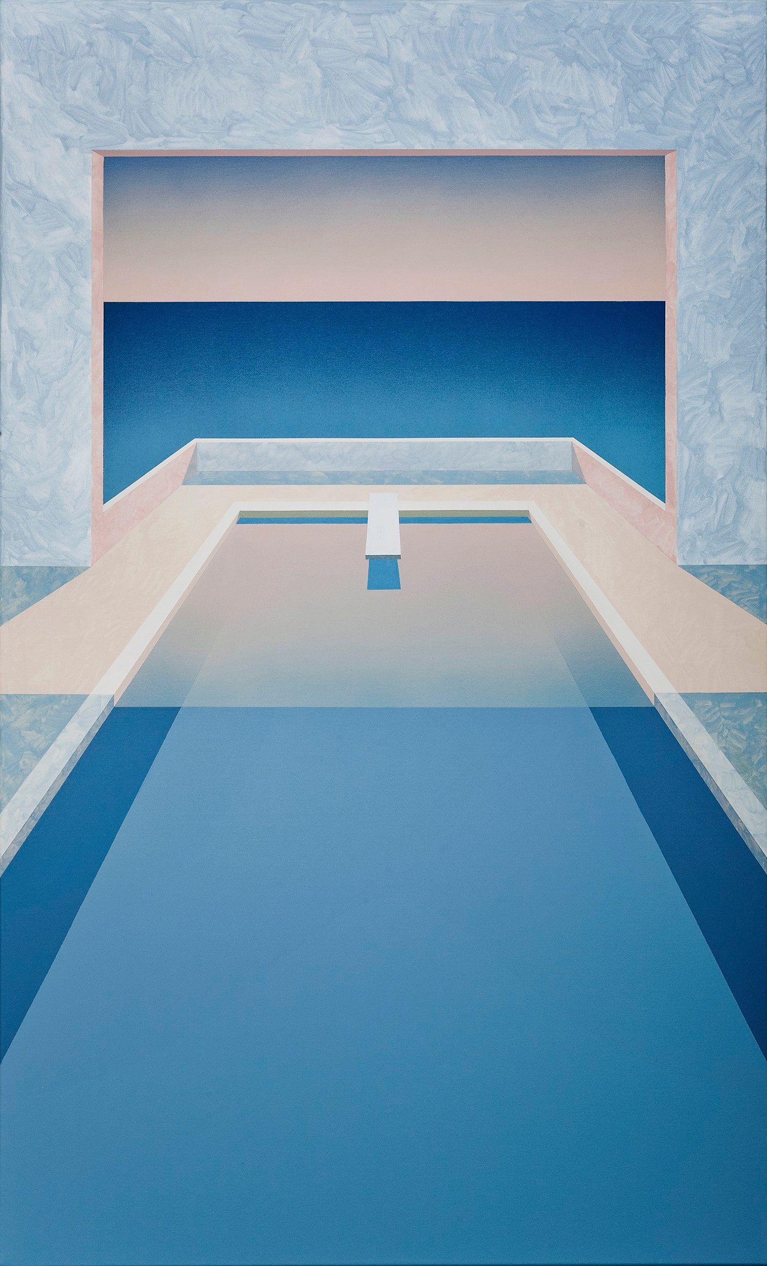 Momentary 5 by Ufuk Yılmaz — acrylic on canvas, 100x165 cm, 2020