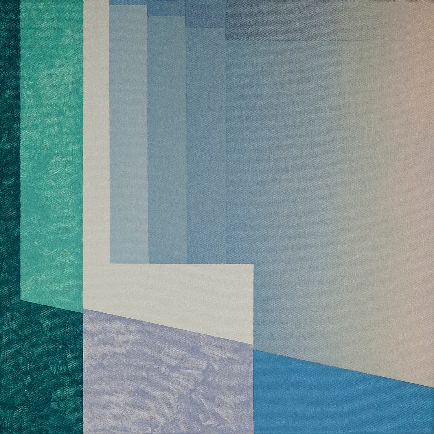 Momentary 6 by Ufuk Yılmaz — acrylic on canvas, 40x40 cm, 2020