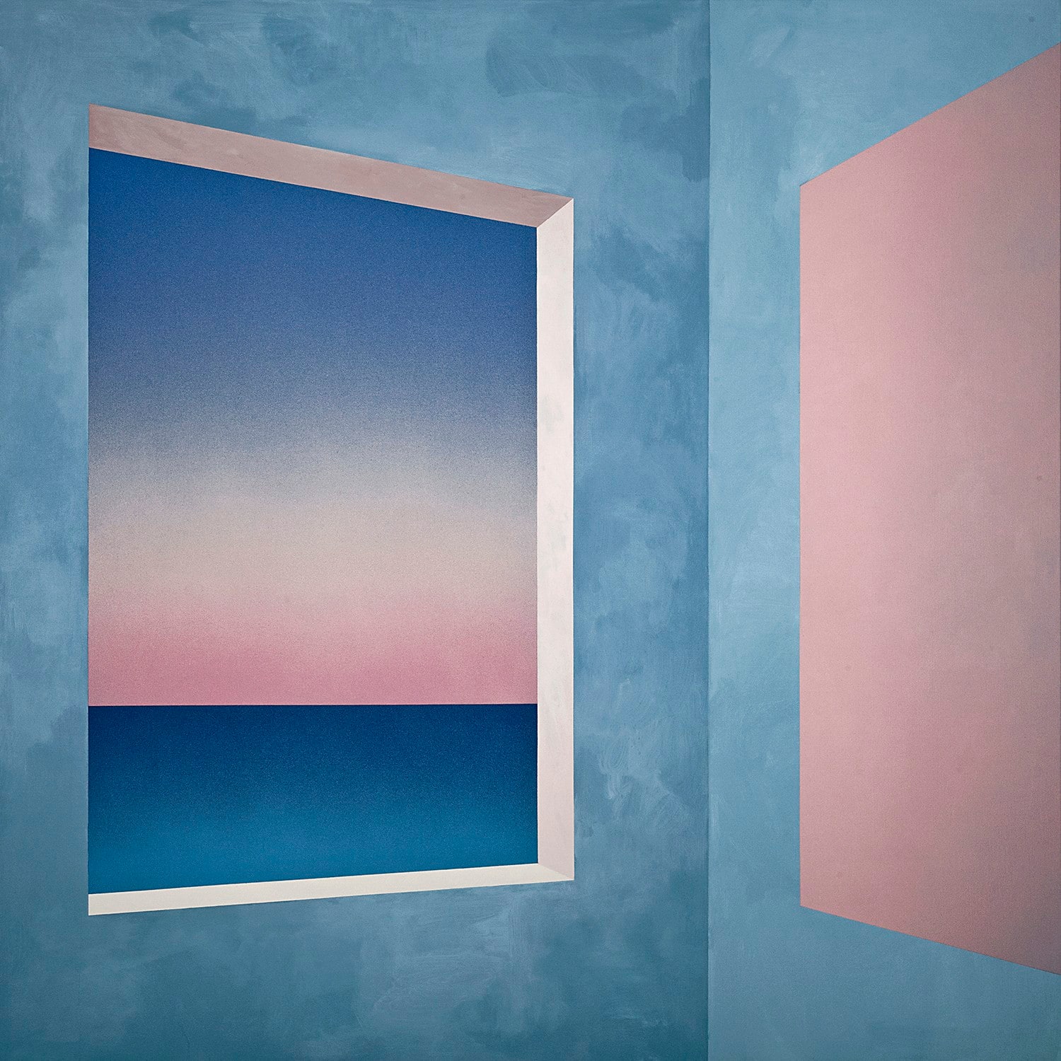 Momentary 9 by Ufuk Yılmaz — acrylic on canvas, 150x150 cm, 2021